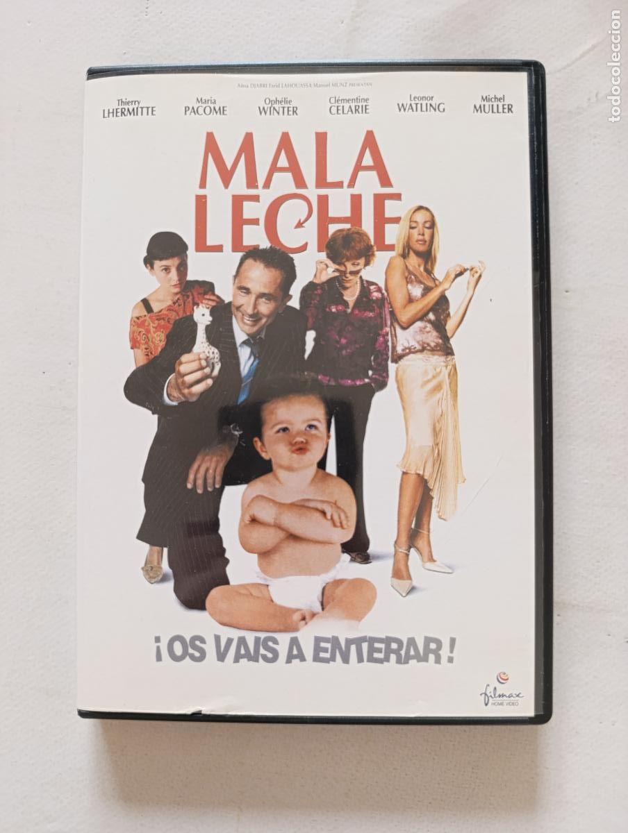 Cine: DVD MALA LECHE - THIERRY LHERMITTE, MARIA PACOME (221)