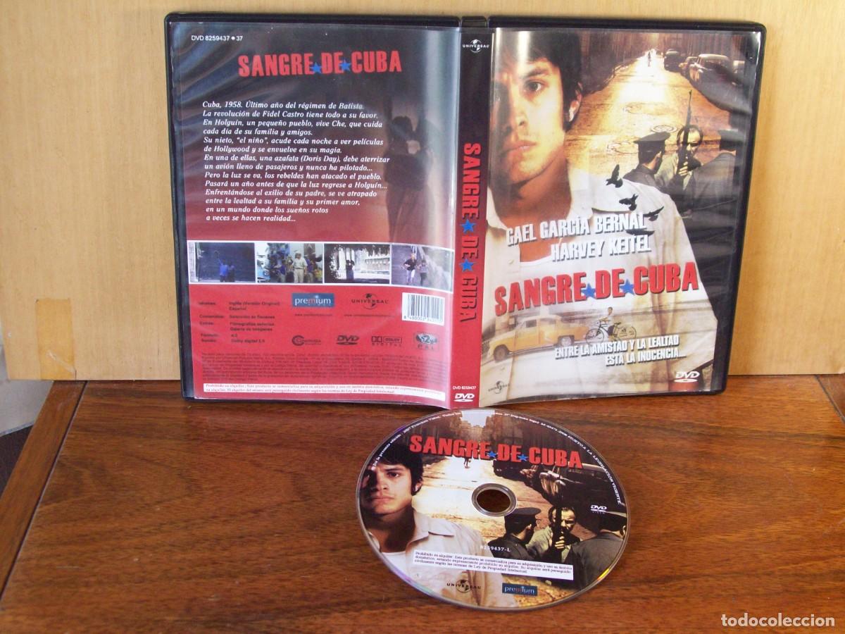 Cinema: SANGRE DE CUBA - GAEL GARCIA BERNAL - HARVEY KEITEL - DVD