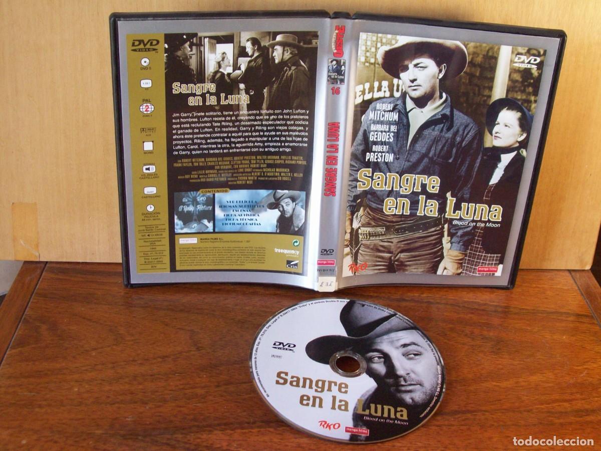 Cinema: SANGRE EN LA LUNA - ROBERT MITCHUM - BARBARA BEL GEDDES - ROBERT PRESTON - DVD EN B/NEGRO