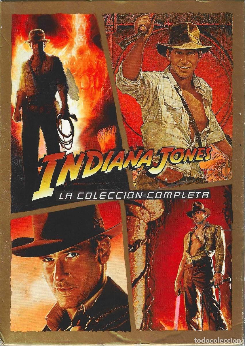 Cine: INDIANA JONES LA COLECCI&Oacute;N COMPLETA (4 DVD)