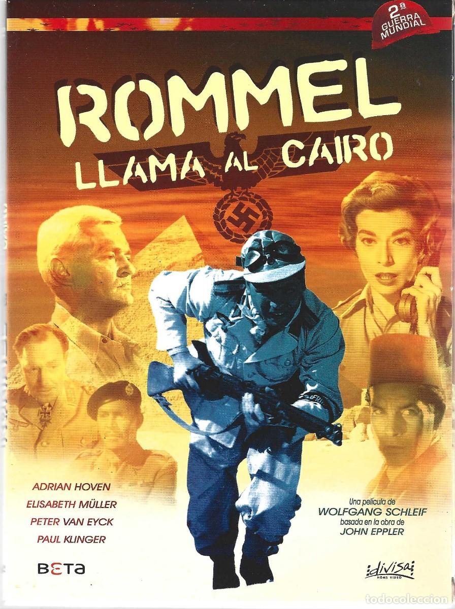 Cine: ROMMEL LLAMA AL CAIRO (DIGIPACK FINO)