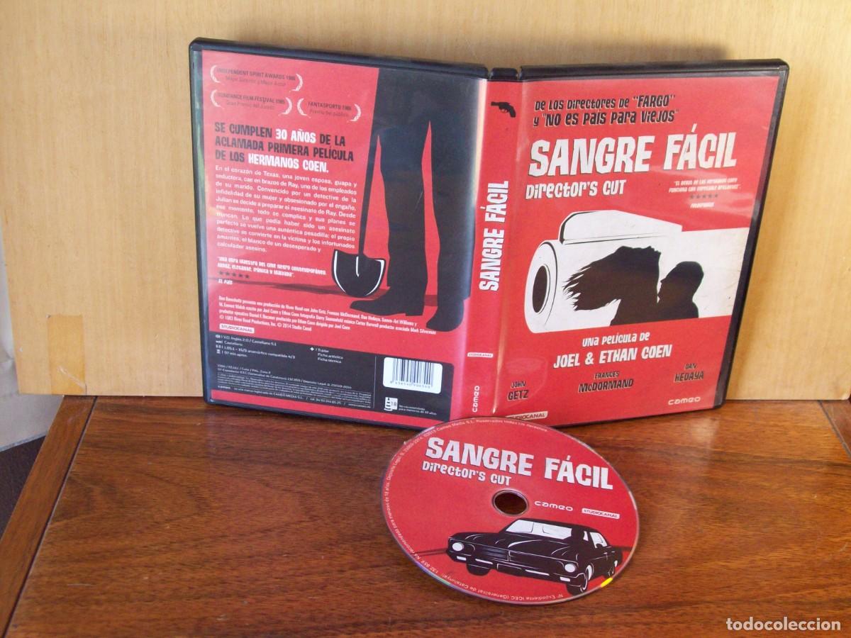 Cine: SANGRE FACIL - JOHN GETZ - FRANCES McDORMAND - DAN HEDAYA - DVD