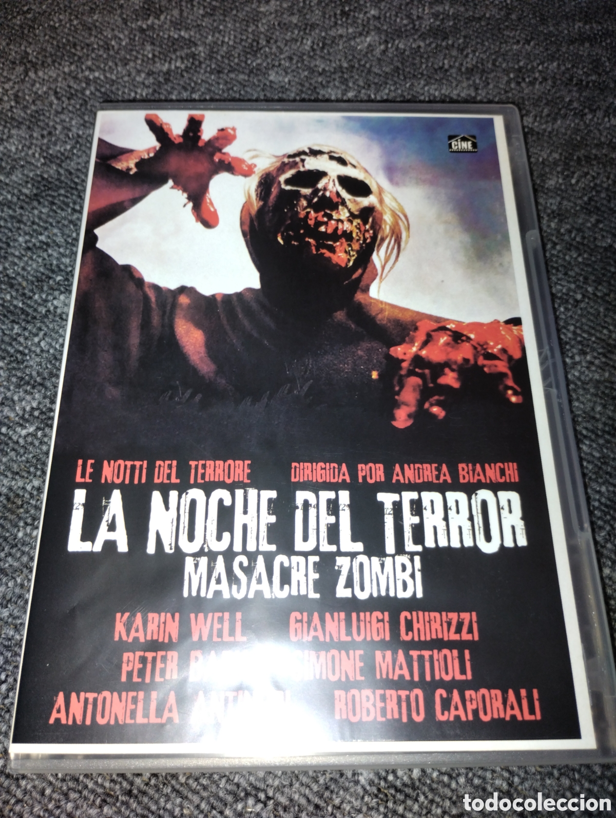 Cine: La noche del terror masacre zombi DVD