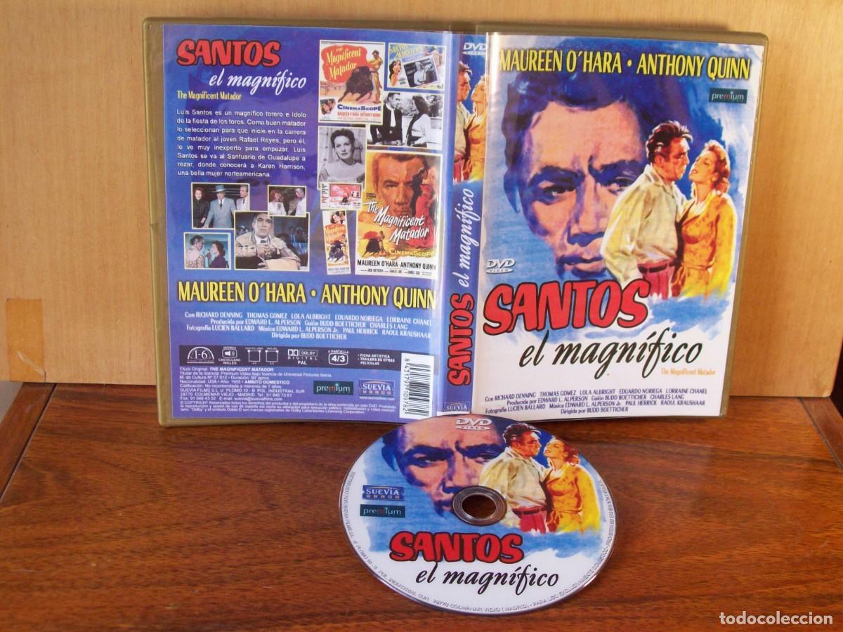 Cine: SANTOS EL MAGNIFICO - MAUREEN O'HARA - ANTHONY QUINN - RICHARD DENNING - DVD
