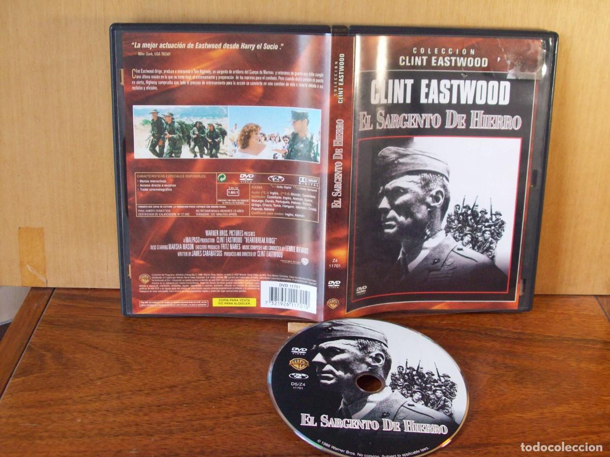 Cine: EL SARGENTO DE HIERRO - CLINT EASTWOOD - MARSHA MASON - - DVD