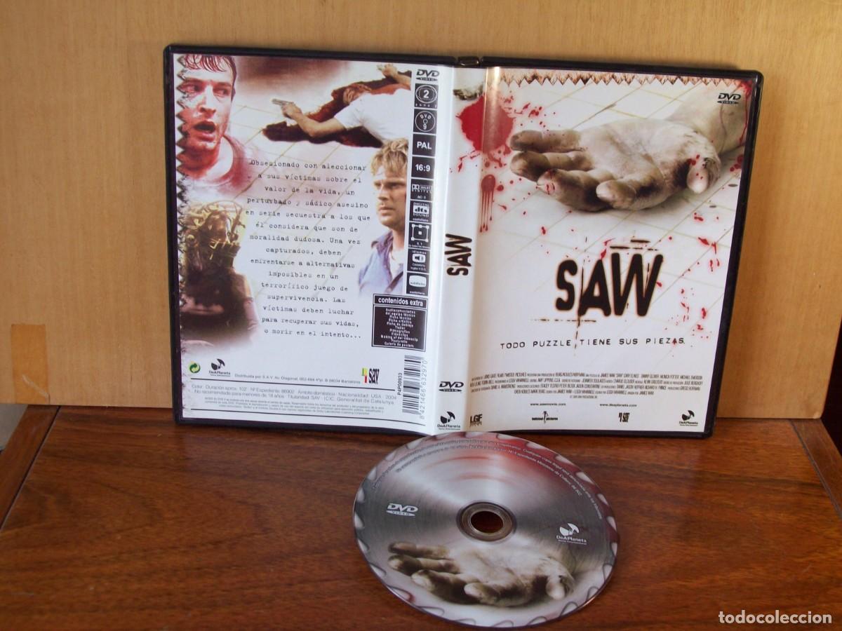 Cine: SAW TODO PUZZLE, TIENE SUS PIEZAS - CARY ELWES - DANNY GLOVER - MONICA POTTER - DVD