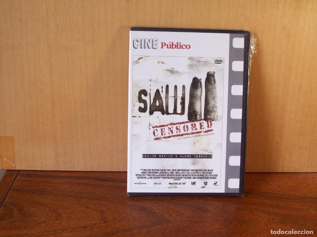 Cine: SAW II CENSORED - DECIDE RAPIDO O MUERE DESPACIO - DVD CAJA FINA NUEVO PRECINTADO