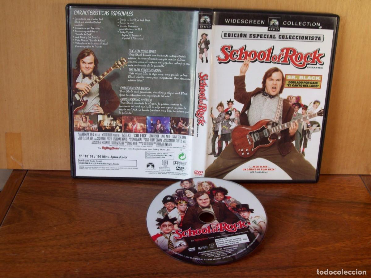 Cine: SCHOOL OF ROCK - JACK BLACK - DVD EDICION ESPECIAL COLECCIONISTA