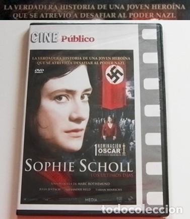 Cine: SOPHIE SCHOLL DVD PEL&Iacute;CULA HECHO REAL DE II GUERRA MUNDIAL NAZIS RESISTENCIA LA ROSA BLANCA HERO&Iacute;NA