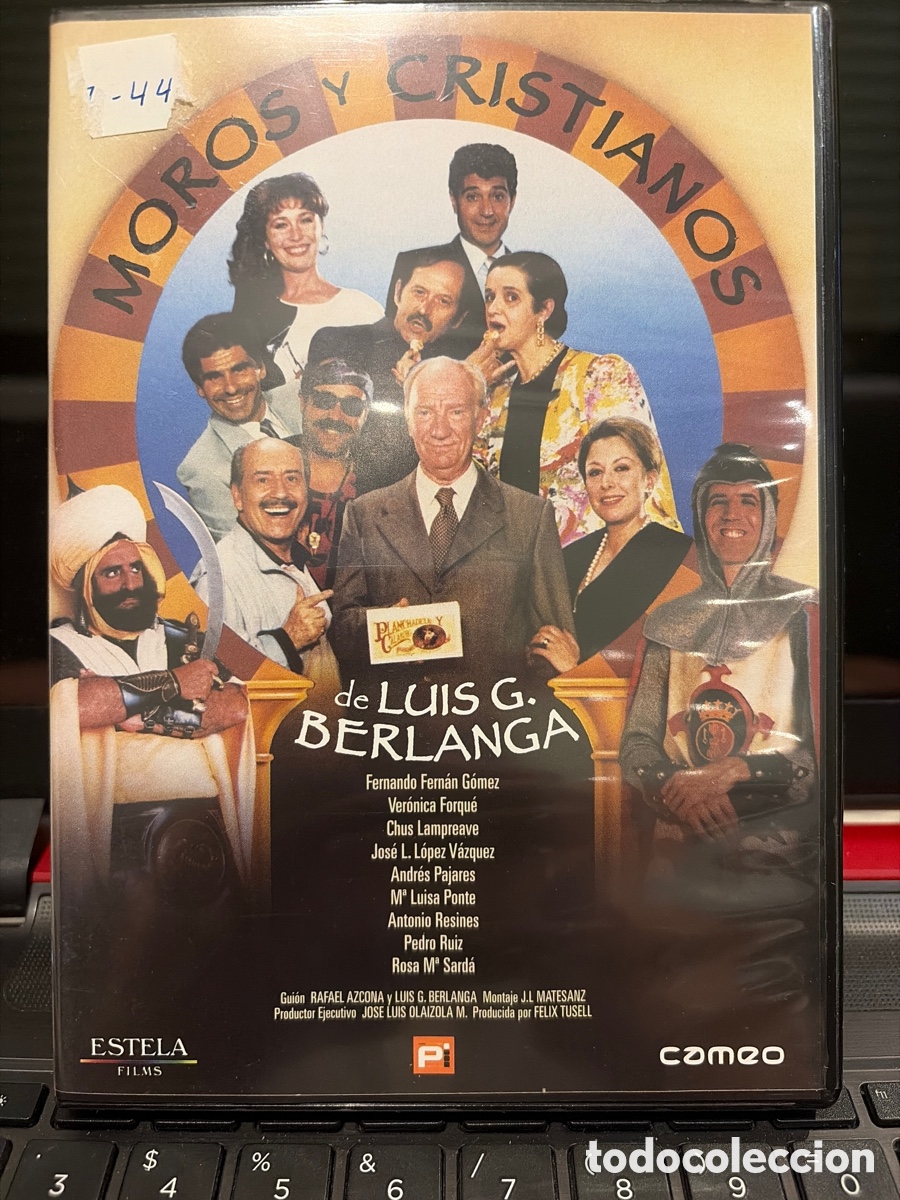 Cin&eacute;ma: DVD MOROS Y CRISTIANOS - LUIS G. BERLANGA, FERNANDO FERNAN GOMEZ, VERONICA FORQUE, CHUS LAMPREAVE