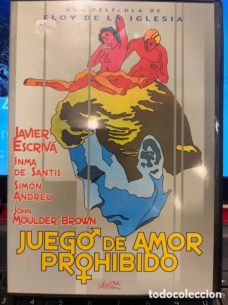 Cine: DVD JUEGO DE AMOR PROHIBIDO - ELOY DE LA IGLESIAS, JAVIER ESCRIV&Aacute;, INMA DE SANTIS, SIMON ANDREU