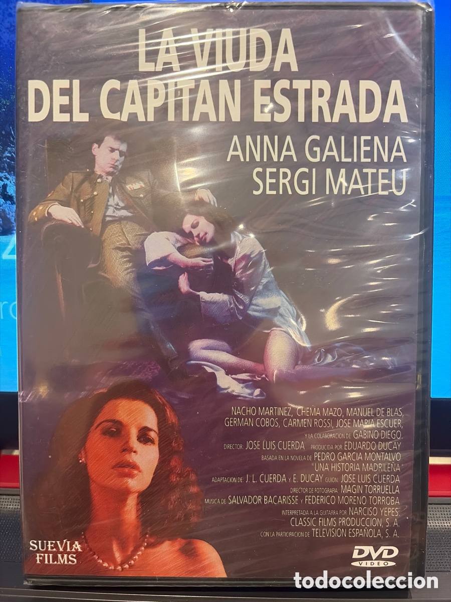 Cine: DVD LA VIUDA DEL CAPITAN ESTRADA - ANNA GALIENA, SERGI MATEU DVD PRECINTADO