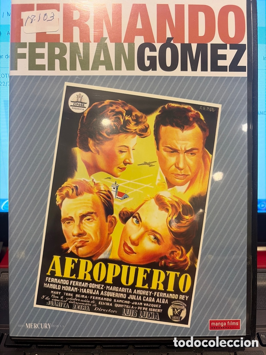 Cine: DVD AEROPUERTO - FERNANDO FERNAN GOMEZ, MARGARITA ANDREY