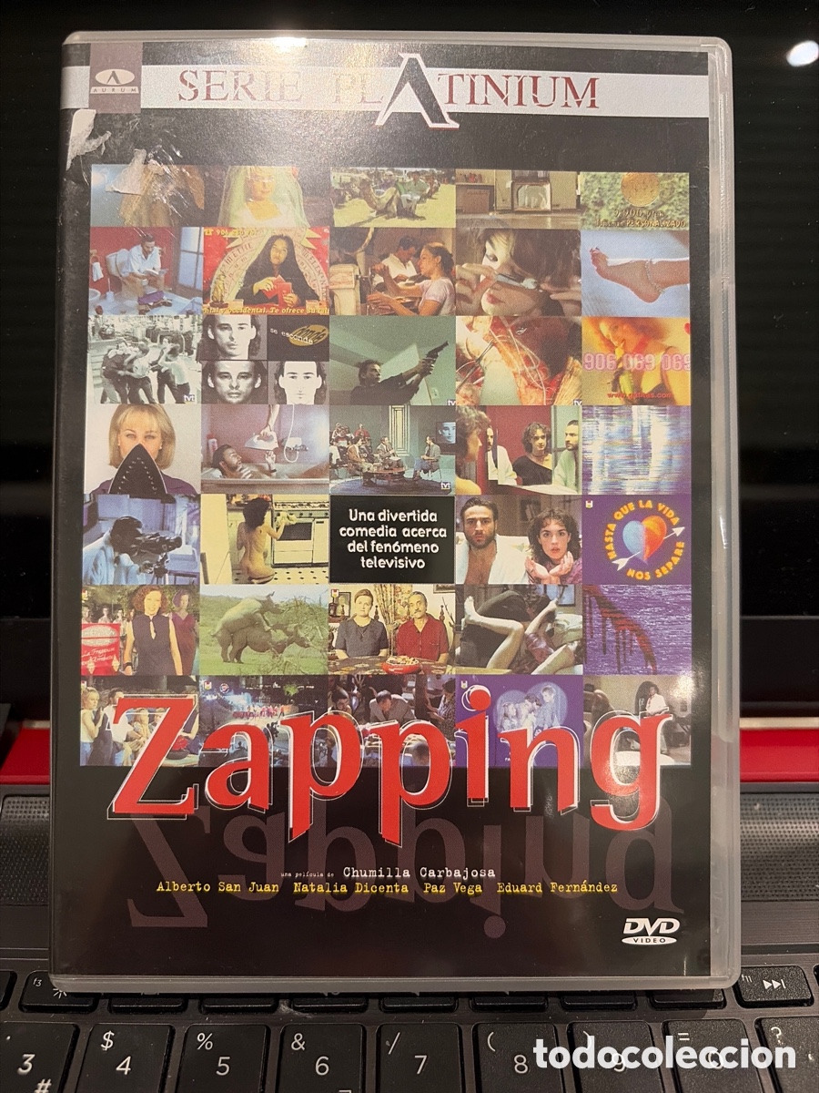 Cine: DVD ZAPPING - ALBERTO SAN JUAN, NATALIA DICENTA, PAZ VEGA