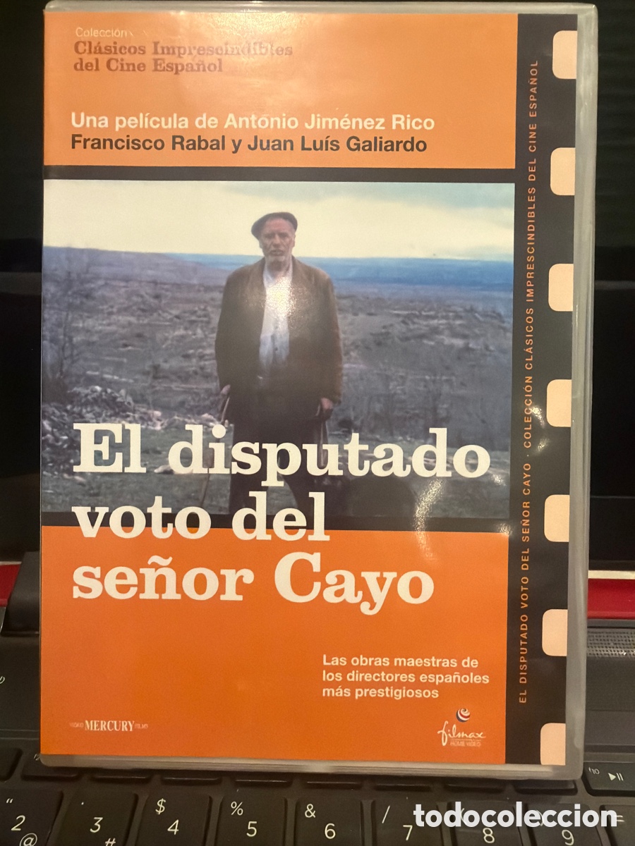 Cinema: DVD EL DISPUTADO VOTO DEL SE&Ntilde;OR CAYO - FRANCISCO RABAL, JUAN LUIS GALIARDO