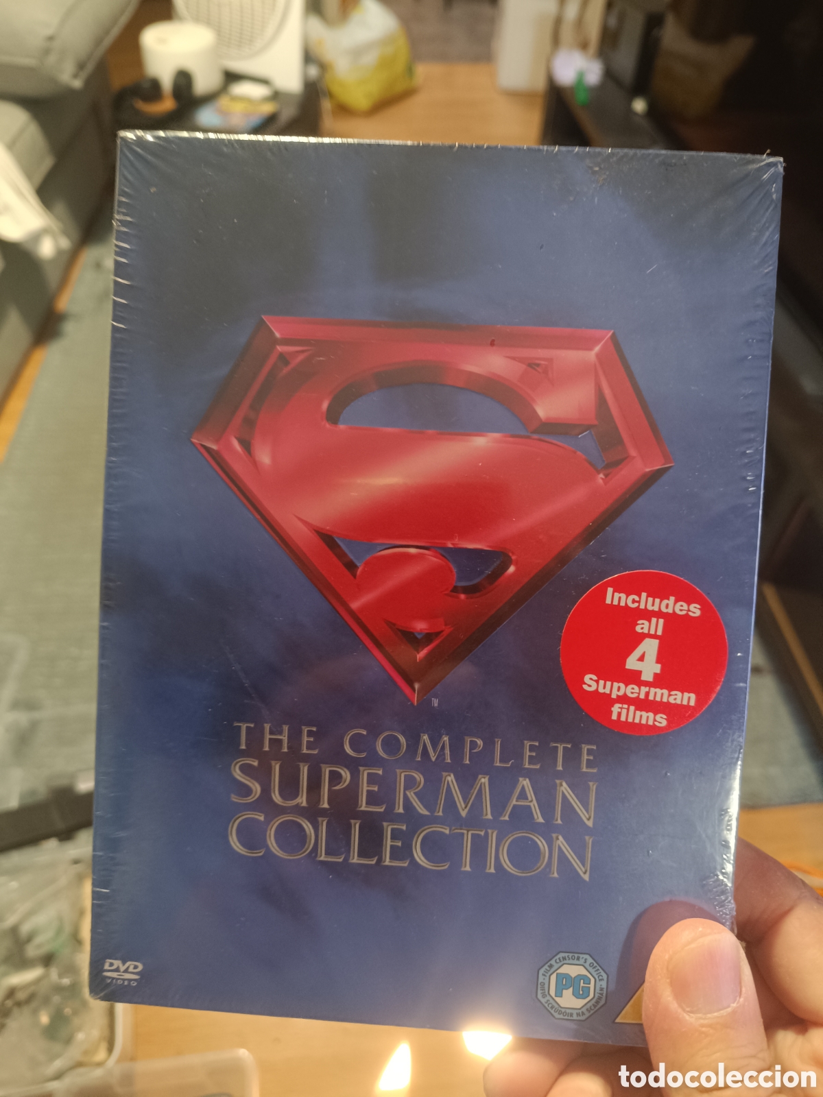 Cine: The Complete Superman Collection (Audio ingles) (4 DVDs) (Precintada)