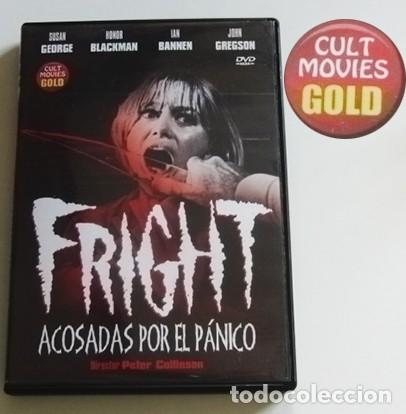 Cine: ACOSADAS POR EL P&Aacute;NICO FRIGHT DVD PEL&Iacute;CULA DE SUSPENSE TERROR - SUSAN GEORGE BLACKMAN BANNEN NI&Ntilde;ERA