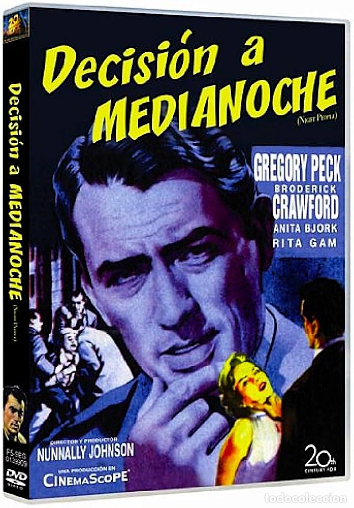 Cine: Decisi&oacute;n a medianoche (Night People, 1954) Dir. Nunnally Johnson. Gregory Peck, Broderick Crawford,