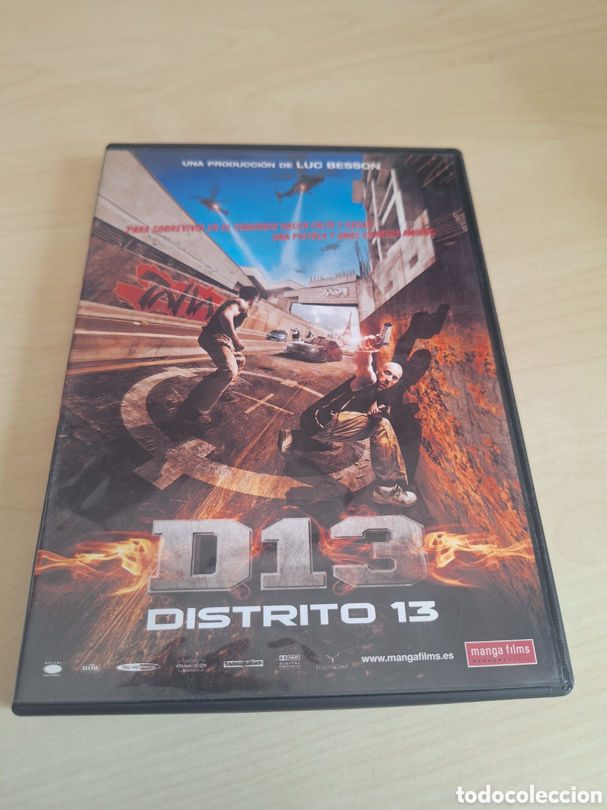 Cine: RD19 d13 distrito 13 DVD SEGUNDAMANO