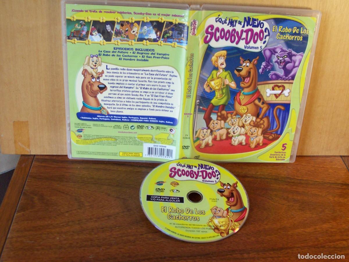 Cine: SCOOBY-DOO -EL ROBO DE LOS CACHORROS - DVD VOLUMEN 5