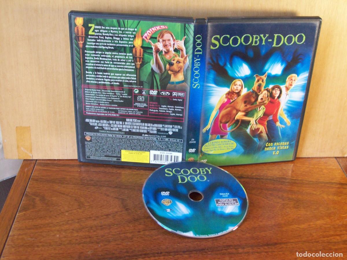 Cine: SCOOBY-DOO - DVD CON ESCENAS NUNCA VISTAS V.O. - FREDDIE PRINZE - SARAH MICHELLE GELLAR
