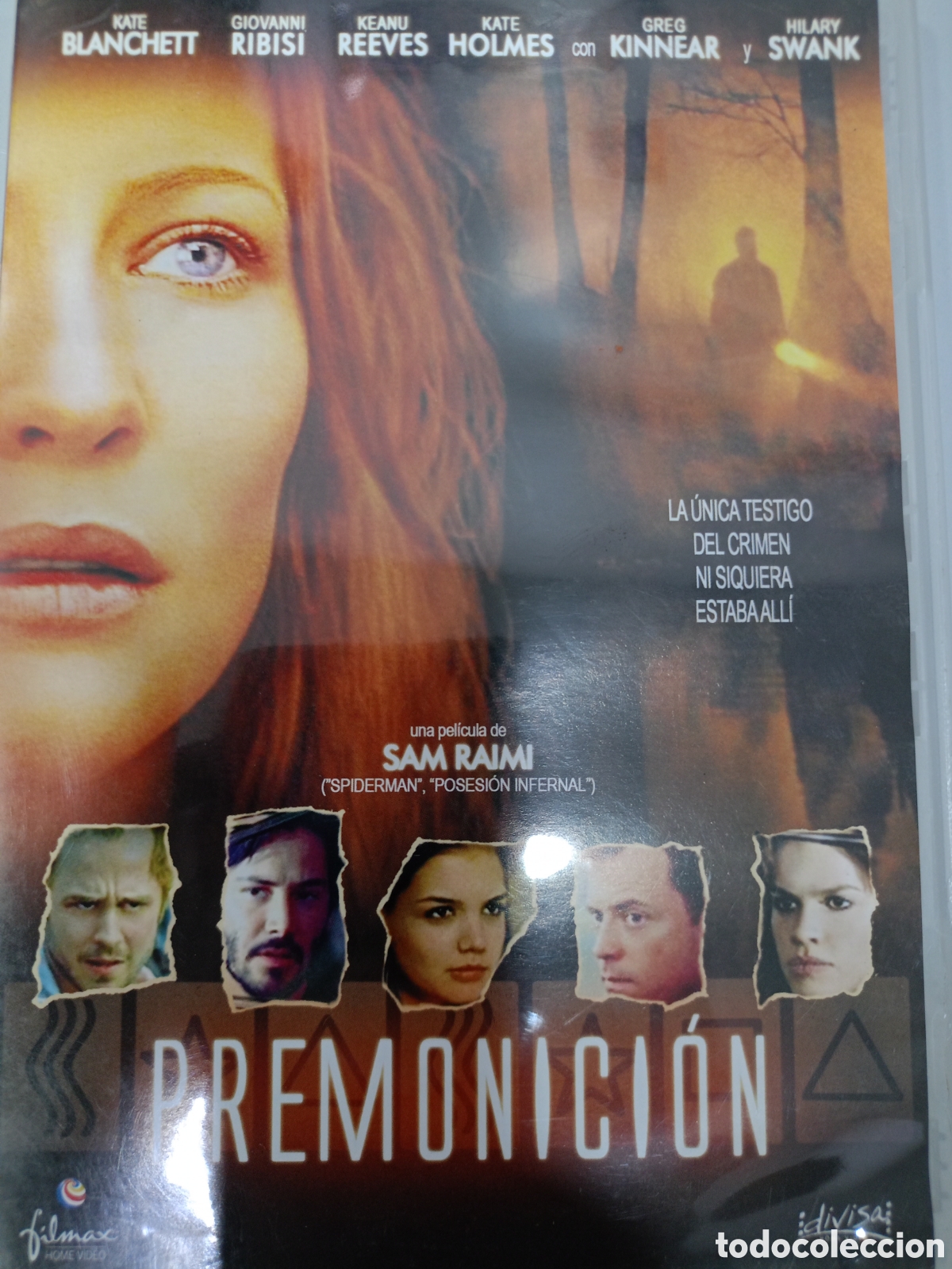 Cine: DVD Premonici&oacute;n - buen estado