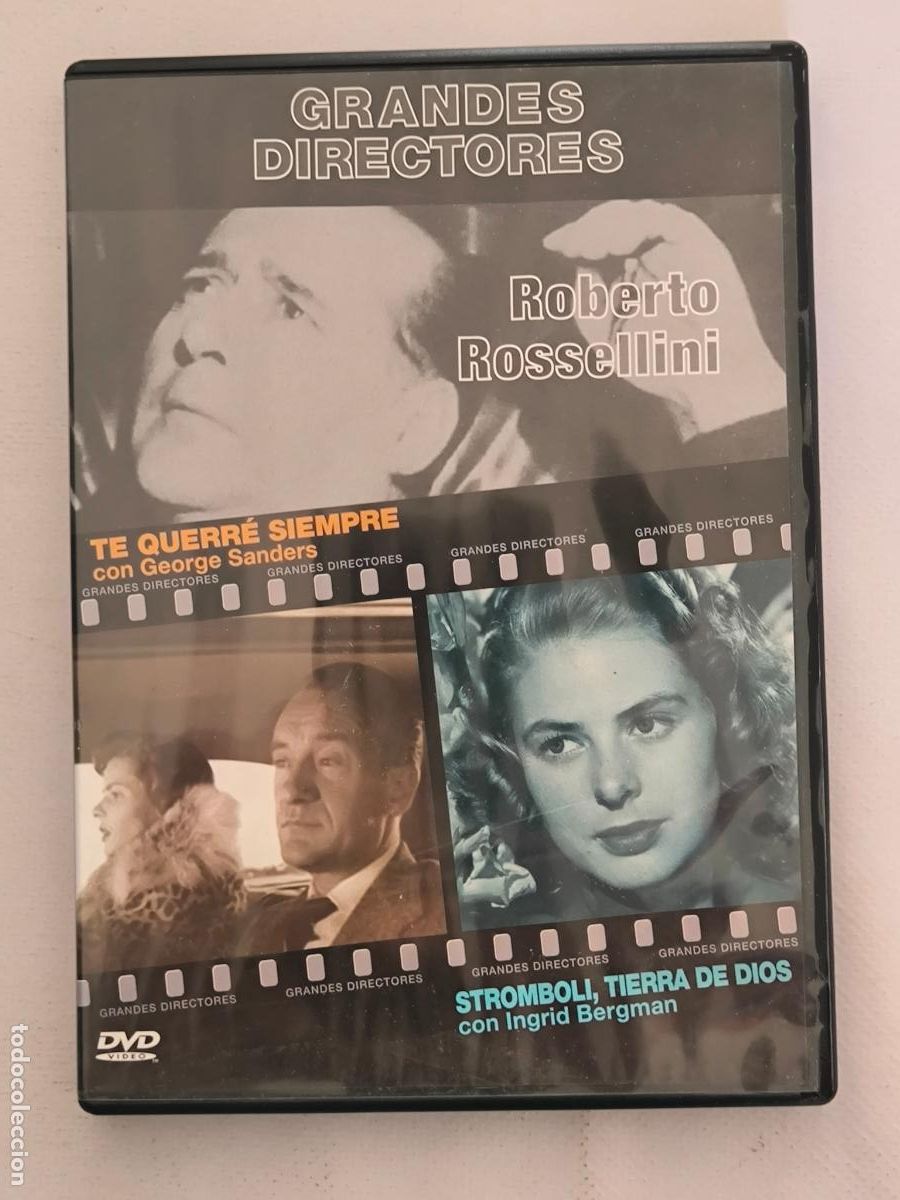 Cine: DVD TE QUERRE SIEMPRE / STROMBOLI, TIERRA DE DIOS - ROBERTO ROSSELLINI (319)