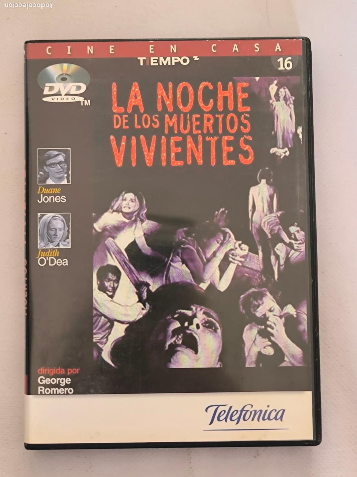 Cine: DVD LA NOCHE DE LOS MUERTOS VIVIENTES - GEORGE ROMERO (319)