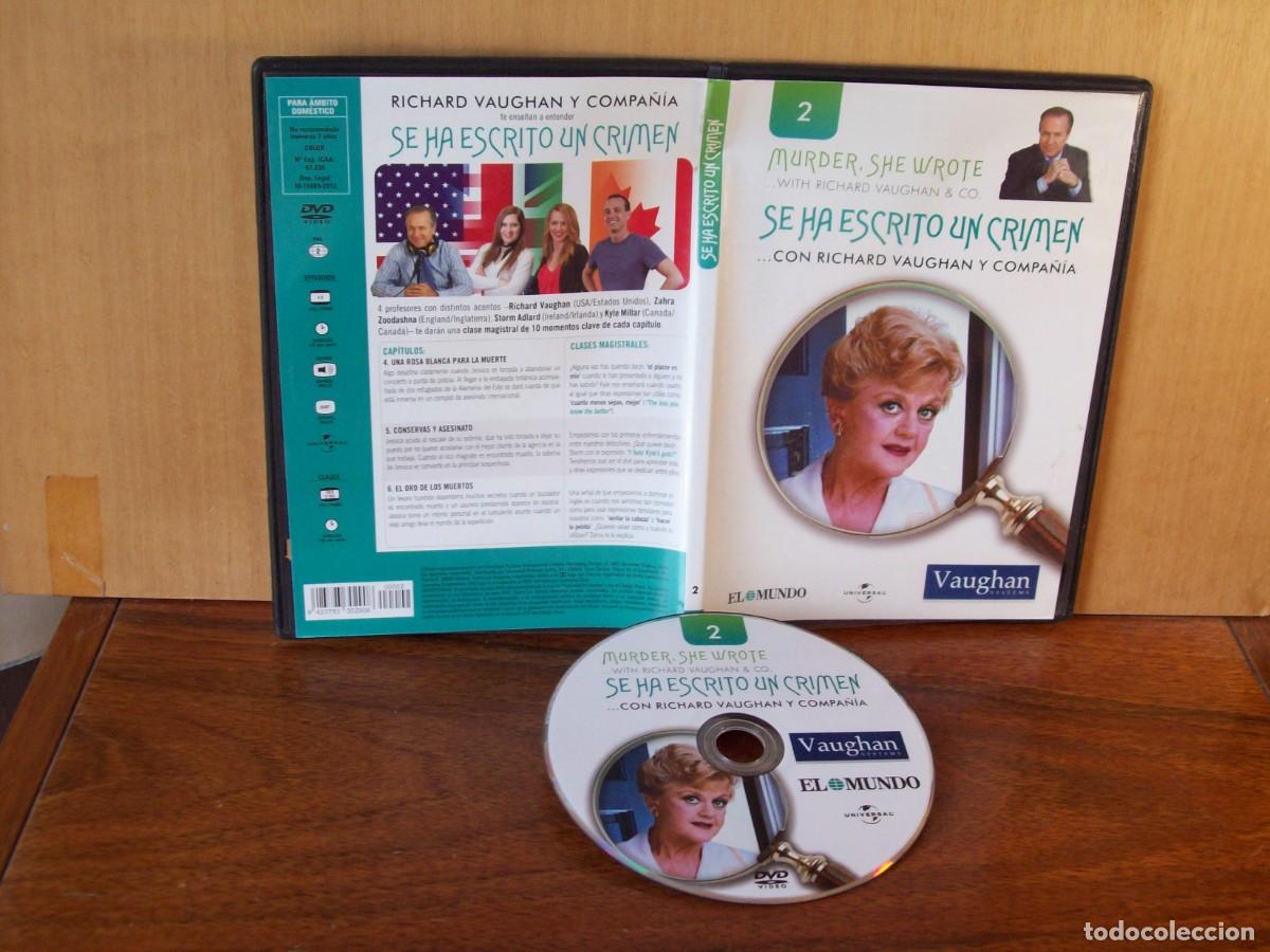 Cine: SE HA ESCRITO UN CRIMEN - CON RICHARD VAUGHAN Y COMPA&Ntilde;IA - DVD CAJA FINA