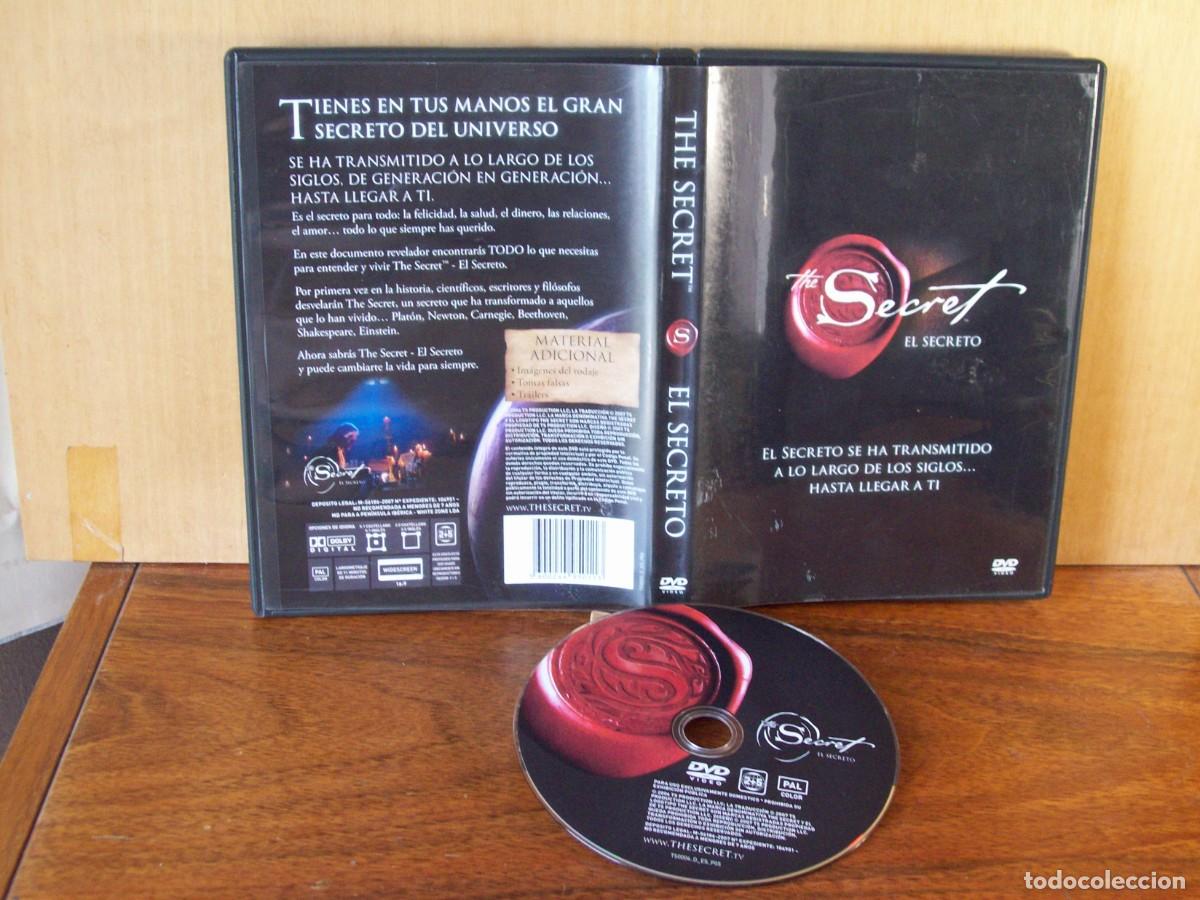Cine: THE SECRET (EL SECRETO) - DOCUMENTAL EL SECRETO SE HA TRANSMITIDO A LO LARGO DE LOS SIBLOS - DVD