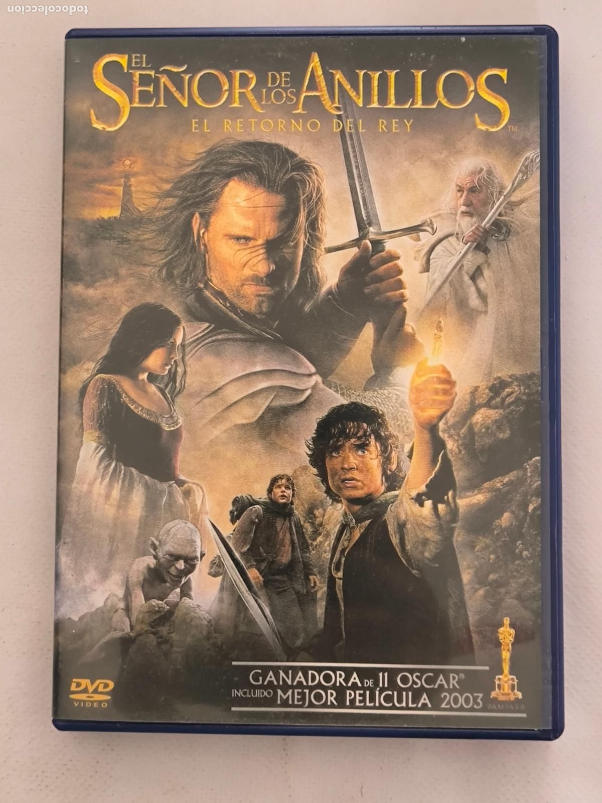 Cine: DVD EL SE&Ntilde;OR DE LOS ANILLOS - EL RETORNO DEL REY - 2 DISCOS (319)