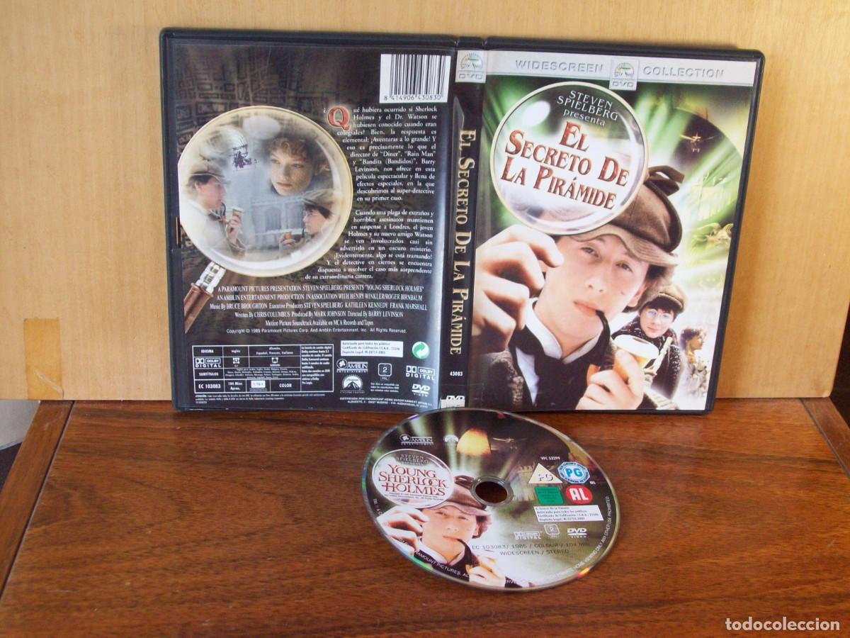 Cine: EL SECRETO DE LA PIRAMIDE - KATHELEEN KENNEDY - FRANK MARSHALL - DVD
