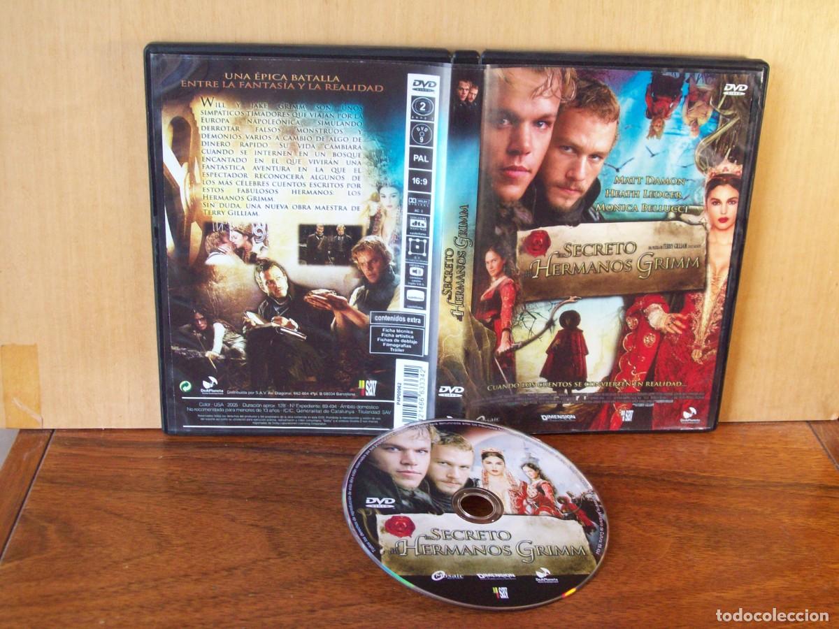 Cine: EL SECRETO DE LOS HERMANOS GRIMM - MATT DAMON - HEATH LEDGER - MONICA BELLUCCI - DVD