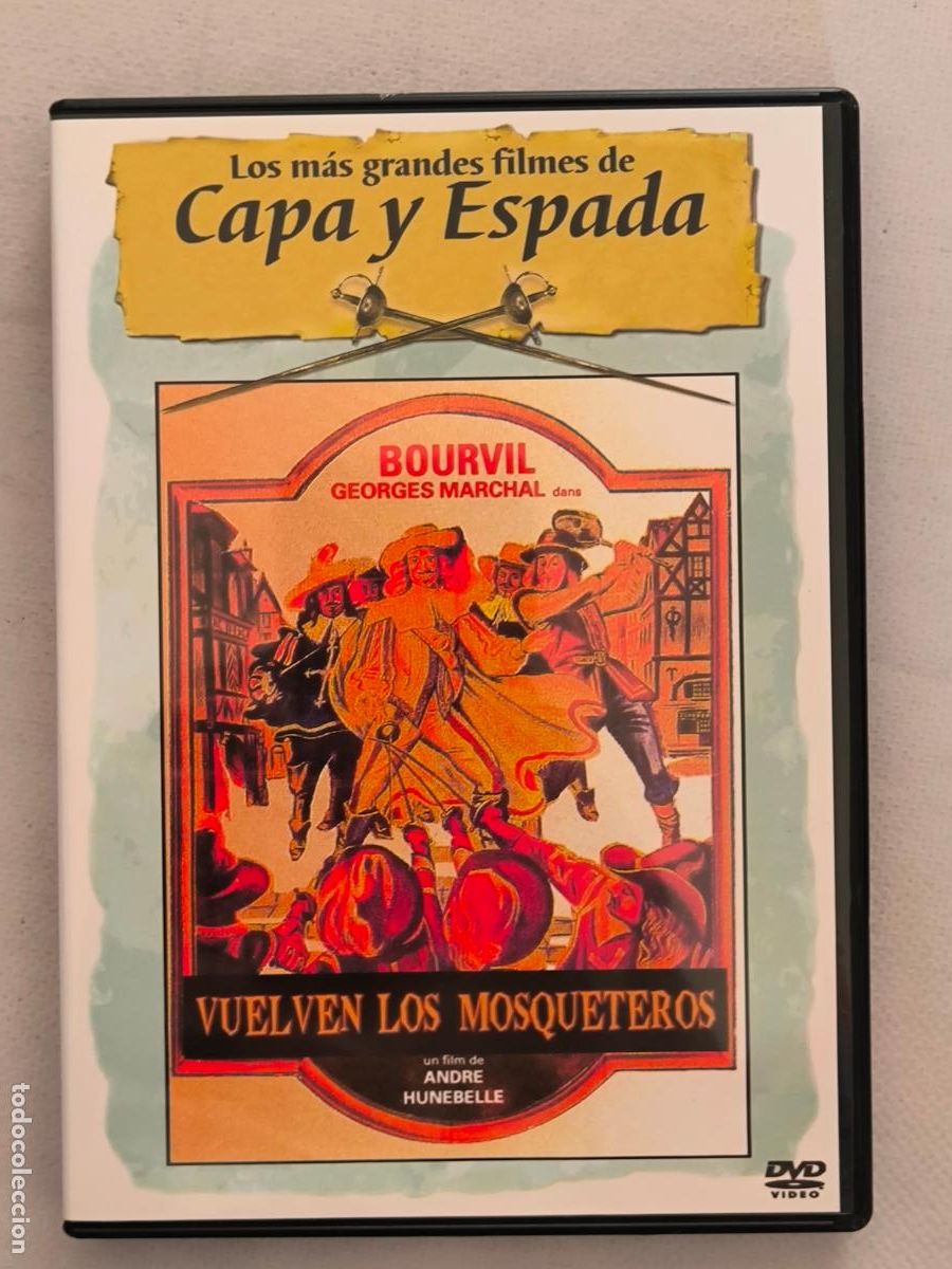 Cine: DVD VUELVEN LOS MOSQUETEROS - GEORGES MARCHAL (319)