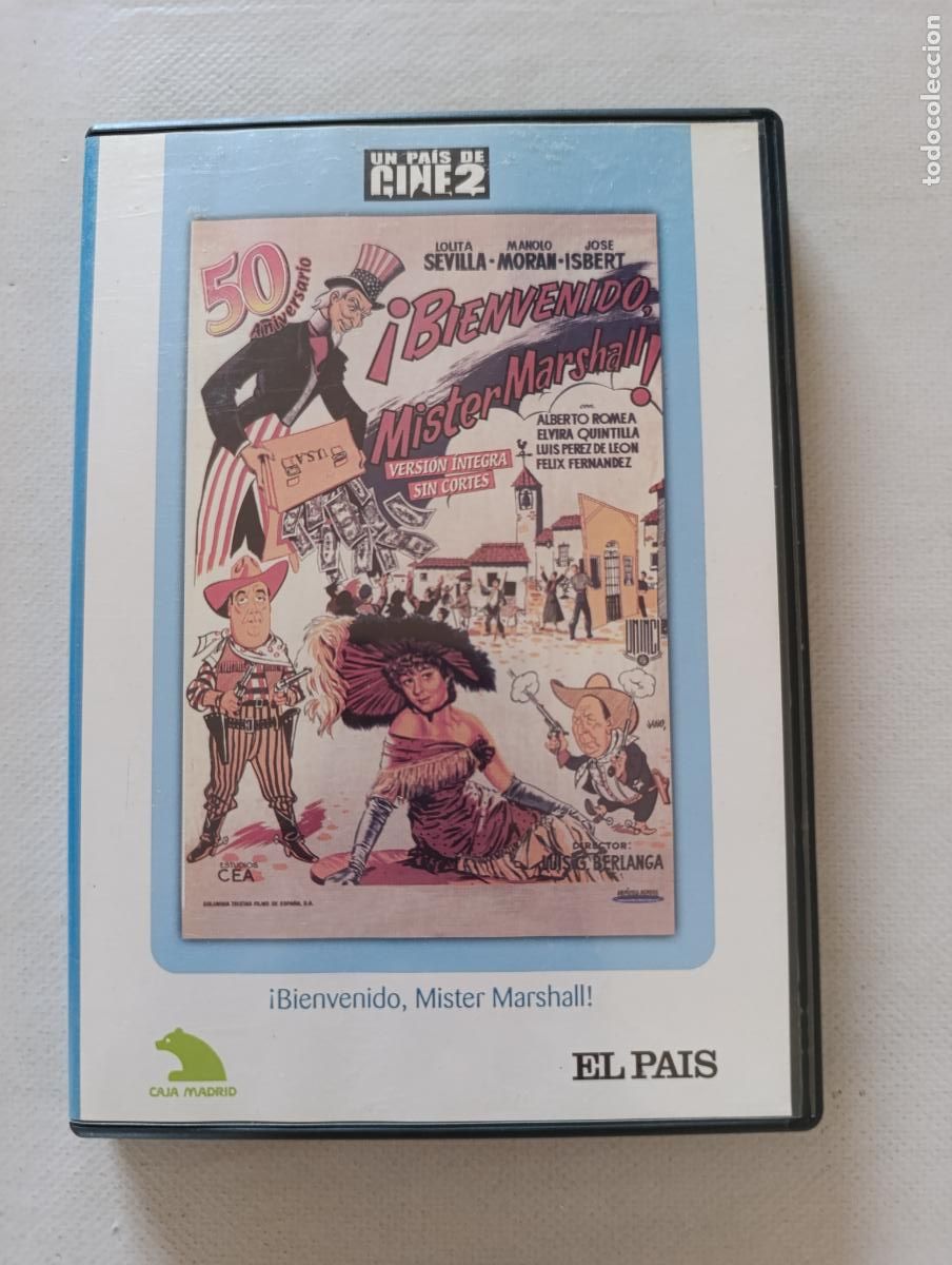 Cine: DVD &iexcl;BIENVENIDO, MISTER MARSHALL! - LUIS G. BERLANGA (N4)