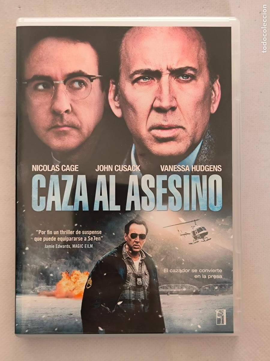 Cine: DVD CAZA AL ASESINO - NICOLAS CAGE (319)