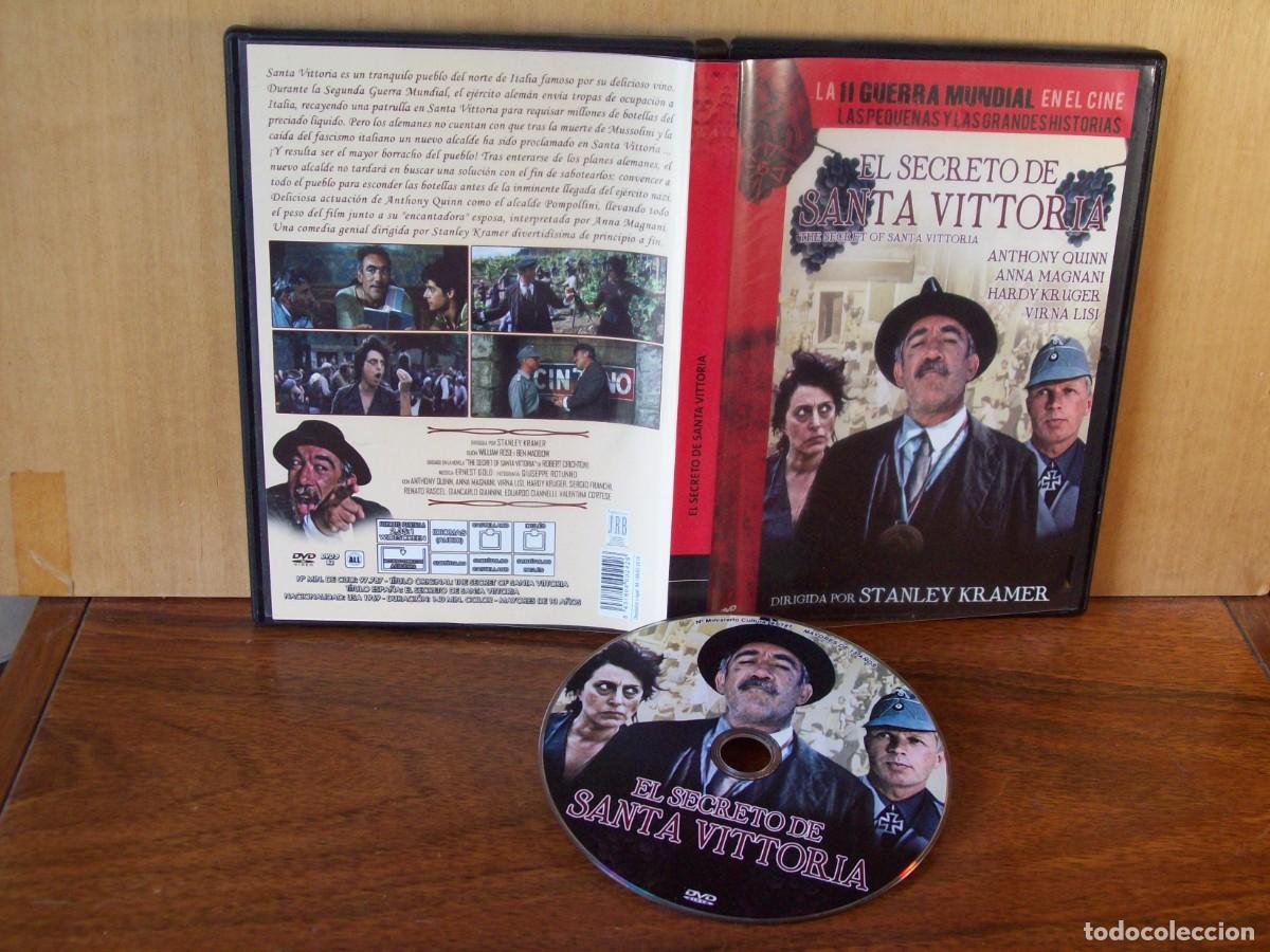 Cine: EL SECRETO DE SANTA VITTORIA - ANTONY QUINN - ANNA MAGNANI - VIRNA LISI - DVD