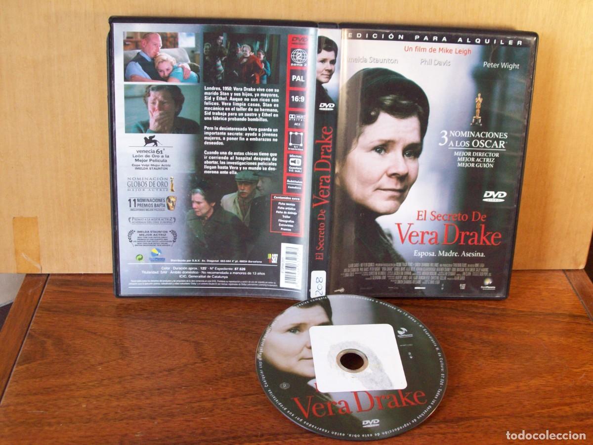 Cine: EL SECRETO DE VERA DRAKE - IMELDA STAUTON - PHIL DAVIS - PETER WIGHT - DVD EDICION ALQUILER