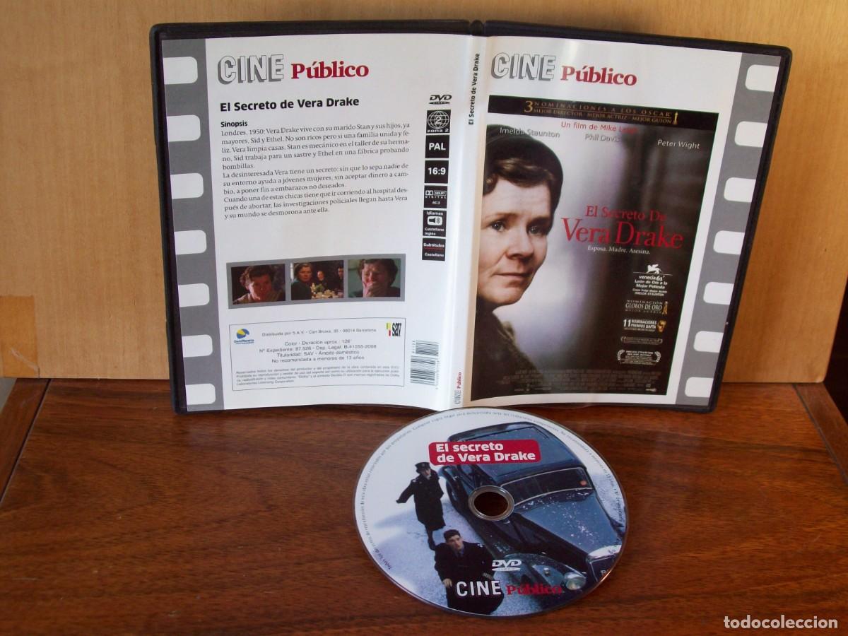 Cine: EL SECRETO DE VERA DRAKE - IMELDA STAUTON - PHIL DAVIS - PETER WIGHT - DVD CAJA FINA EDICION PUB