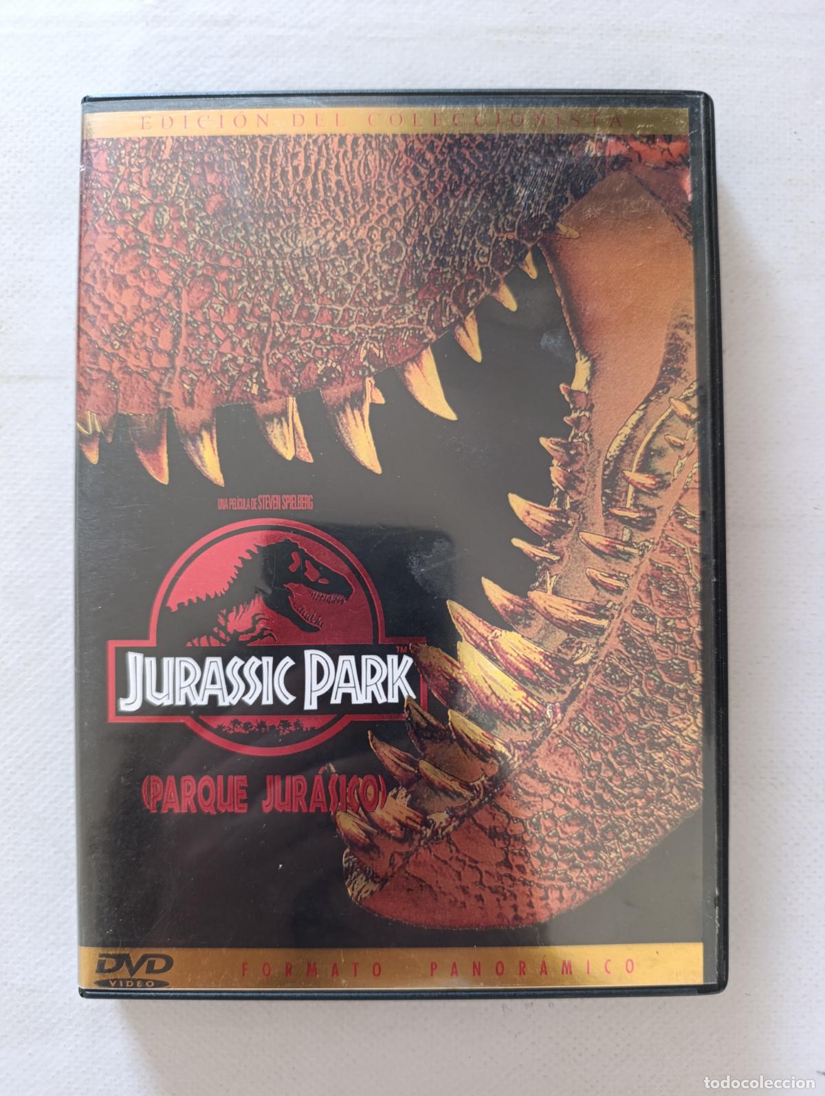 Cine: DVD JURASSIC PARK (PARQUE JURASICO) - EDICION DEL COLECCIONISTA - FORMATO PANORAMICO (O4)