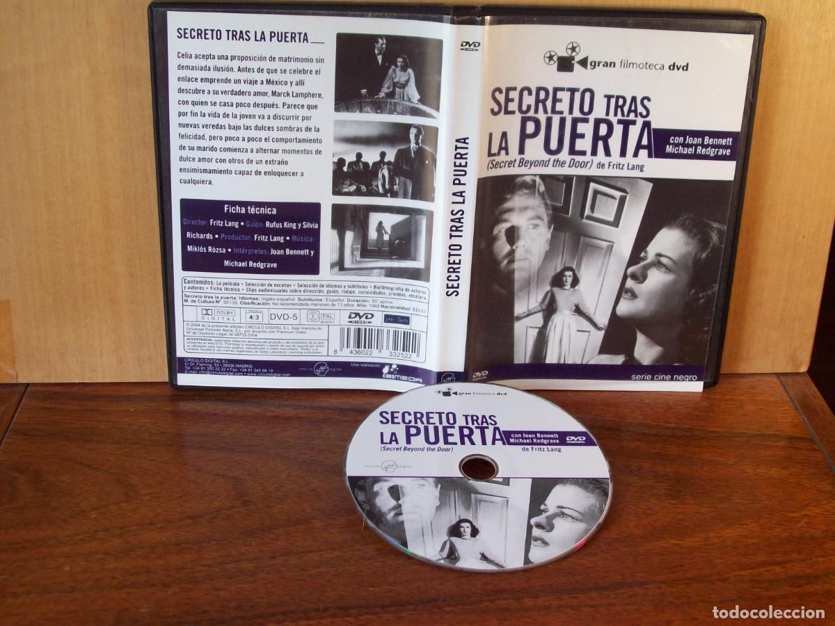 Cine: SECRETO TRAS LA PUERTA - JOAN BENNET - MICHAEL REDGRAVE - DVD SERIE CINE NEGRO EN BLANCO Y