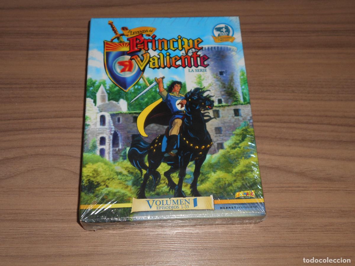 Cine: LA LEYENDA DEL PRINCIPE VALIENTE La Serie 4 DVD Volumen 1 NUEVA PRECINTADA