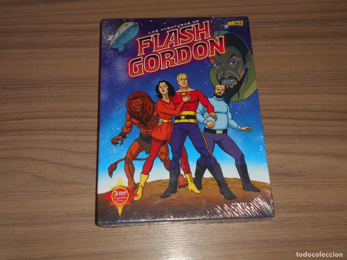 Cine: LAS AVENTURAS DE FLASH GORDON Serie Completa 3 DVD Nueva PRECINTADA