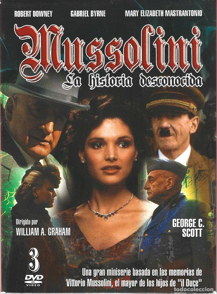 Cine: MUSSOLINI LA HISTORIA DESCONOCIDA (3 DVD)