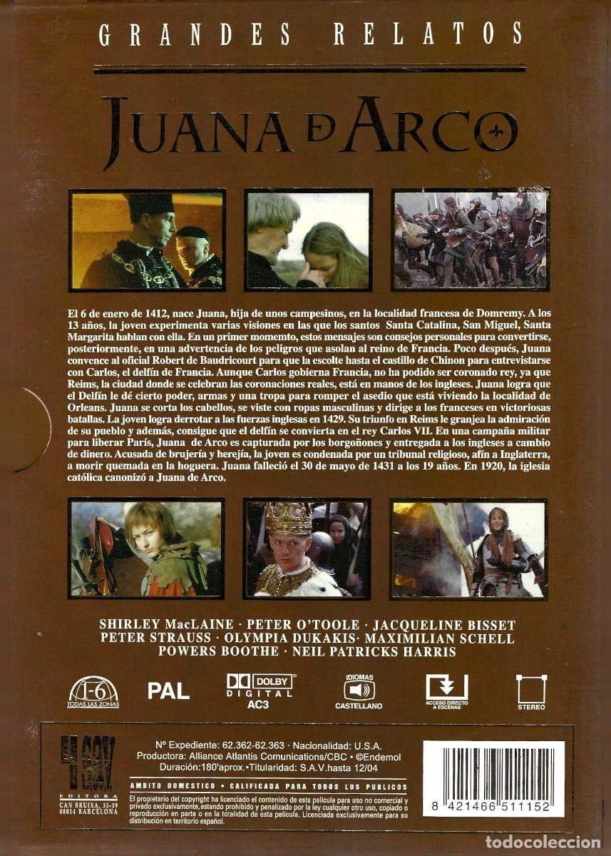 Cine: JUANA DE ARCO (DVD)............ - Foto 2