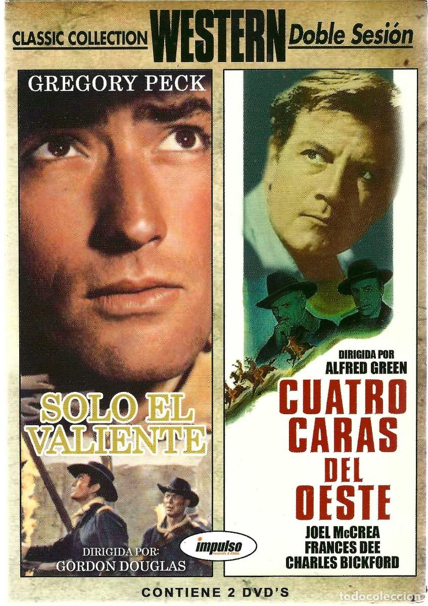 Cine: SOLO EL VALIENTE & CUATRO CARAS DEL OESTE (2 DVD)