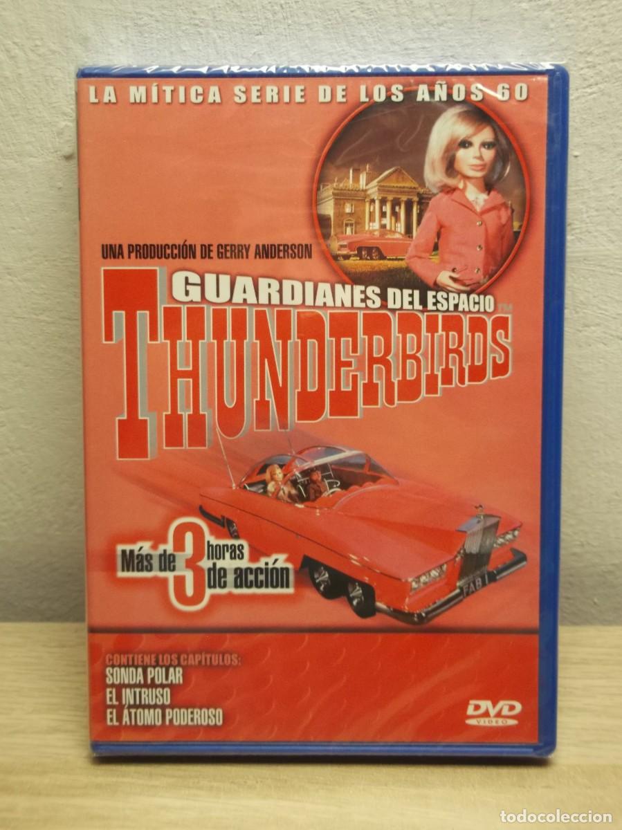 Cine: Thunderbirds GUARDIANES DEL ESPACIO Sonda polar, El intruso, El &aacute;tomo poderoso DVD NUEVO