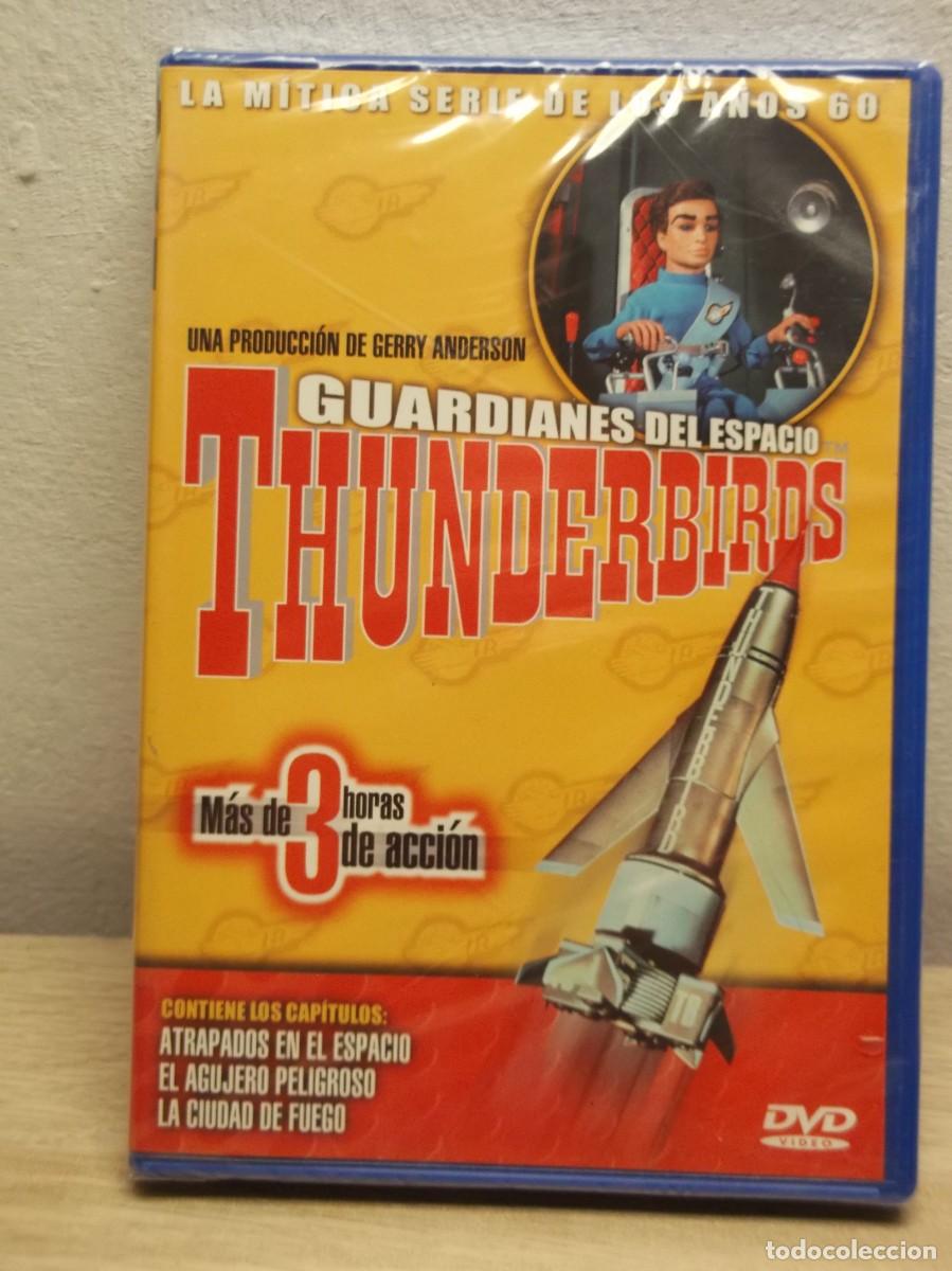 Cine: Thunderbirds GUARDIANES DEL ESPACIO Atrapados en el espacio,agujero peligroso, La ciudad DVD NUEVO