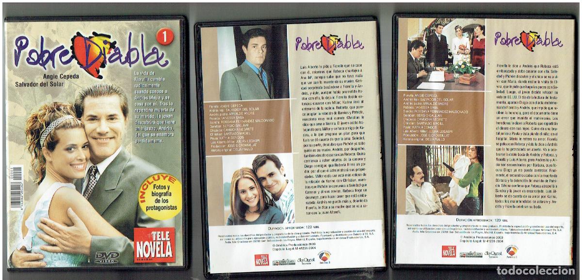 Cine: DVD. TELE NOVELA. COMPLETA 15 EJEMPLARES. (&Ntilde;/200.1)