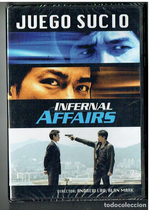 Cine: DVD. JUEGO SUCIO. (INFERNAL AFFAIRS). PRECINTADO. (&Ntilde;/200.1)